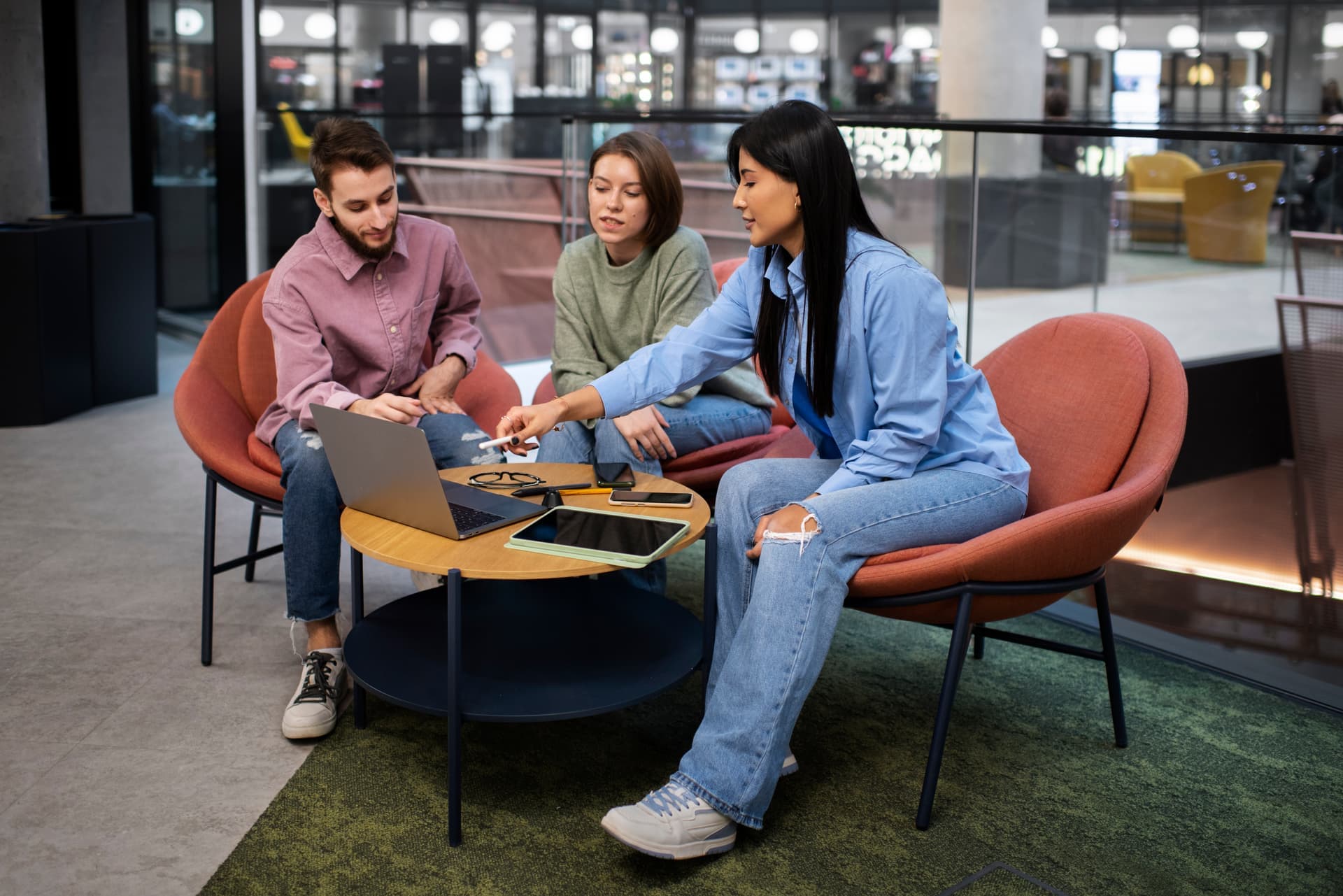 Business team meeting